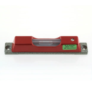 130/1 - Aufschraub-Wasserwaage, einstellbar, Länge 120 mm, Empf. 0,1 mm/m