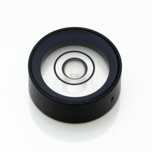50 x 17mm Black Angle Clear Mini Round Bubble Spirit level leveller Bullseye UK 