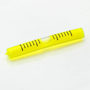 6044/101 – Bent Vial, 60x7mm, R=283mm, Green liquid