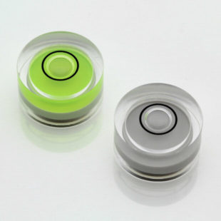 AV15G – Plastic circular vial, Ø15x8mm, Green, 34’/2mm