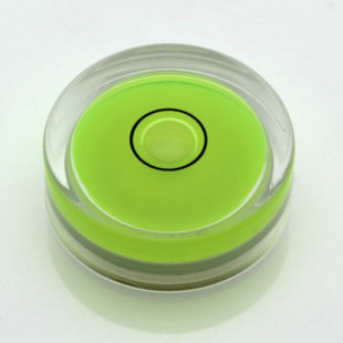 AV30G – Plastic circular vial, Ø30x10mm, Green, 37’/2mm