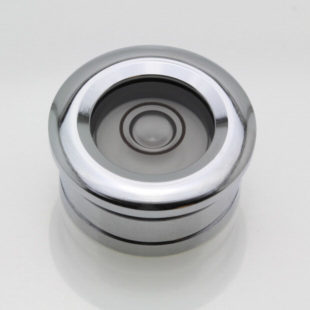 CF20 – Flush Mount Circular Level, Ø20mm, Chrome