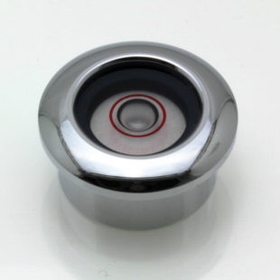 CF22/7 – Flush Mount Circular Level, Ø22mm, Chrome, Sens 7’/2mm