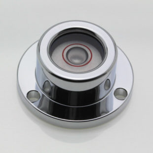 CG25 – Circular level, Ø25mm, Nickel finish, glass vial 20min/2mm