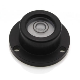 CP25B – Circular level, Ø25mm, Black finish, plastic vial