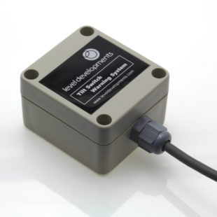 CTS – User Configurable Tilt Switch, Two Independent Relays, Plastic Housing