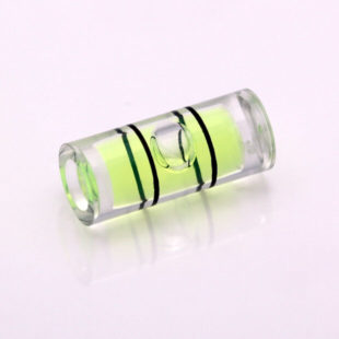 CY14 - Röhrenlibelle aus Kunststoff, 14 x 6 mm, GrünFlüssigkeit
