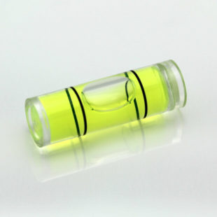 CY30/9.8 - Röhrenlibelle aus Kunststoff, 30 x 9.8 mm, GrünFlüssigkeit