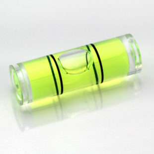 CY30 - Röhrenlibelle aus Kunststoff, 30 x 10 mm, GrünFlüssigkeit