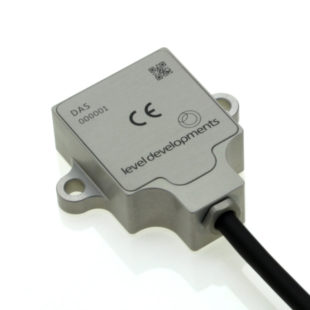 DAS-10-R – Inclinometer sensor, dual axis, ±10°, 0.5-4.5V output