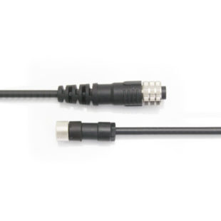 EL-CAB-M12X4FS-M8X4FS-0.5 - 
Kabel, 0,5 m, TPU, M12-F, 4Pin gerade auf M8-F 4Pin gerade