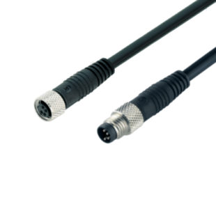 EL-CAB-M8X4MS-M8X4FS-5 – IDS to Inclinometer cable, male to female end, 5m