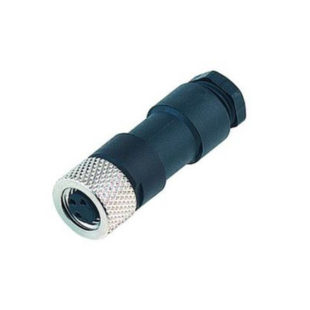 EL-CON-99-3376-00-04 – Connector, M8, 4 pin female straight