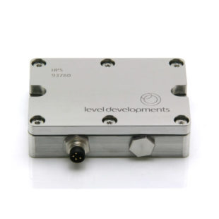 HPS-10-2-232 – Precision inclinometer, single axis, ±10°, RS232 output, with temperature compensation