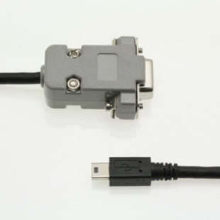 LD-2M-RS232 – LD-2M inclinometer cable to RS232 serial port, 2m long.