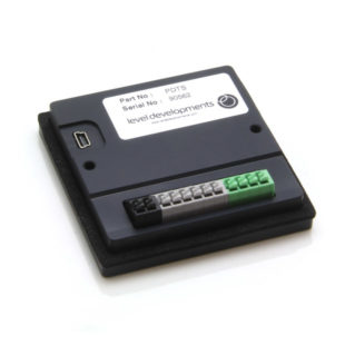PDTS – Low cost dual axis panel mount inclinometer display and tilt switch.