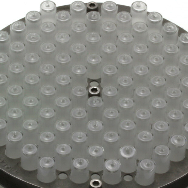 5943/101 - Geschliffen Optoelektronisches Sensor-Fläschchen, 17,6 x Ø 8 mm, Empfindlichkeit 10