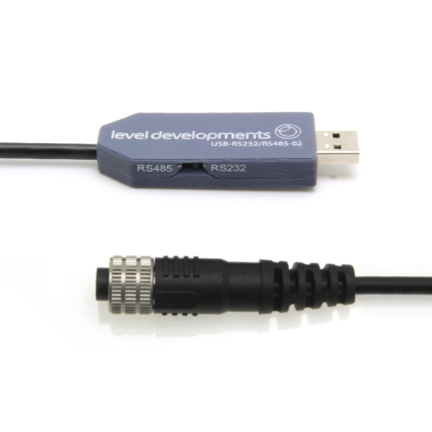 USB-RS232/RS485-02 - USB to RS232/RS485 Adaptor, 12V Power Output