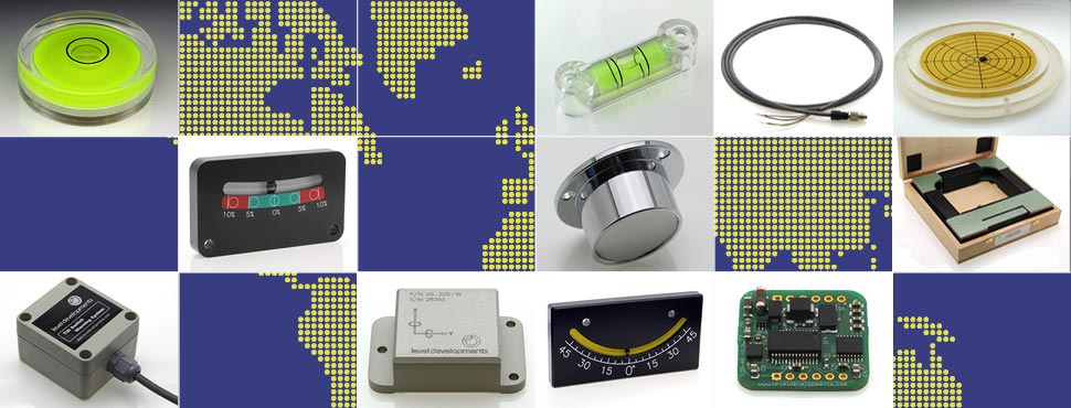 Inclinomètre multiaxe - Level Developments Ltd - numérique
