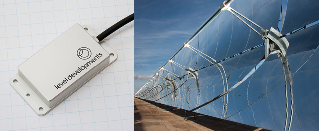 Inclinometers for Parabolic Trough Concentrating Solar Power (CSP)